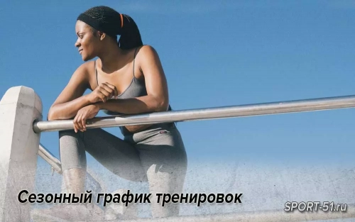 Сезонный график тренировок