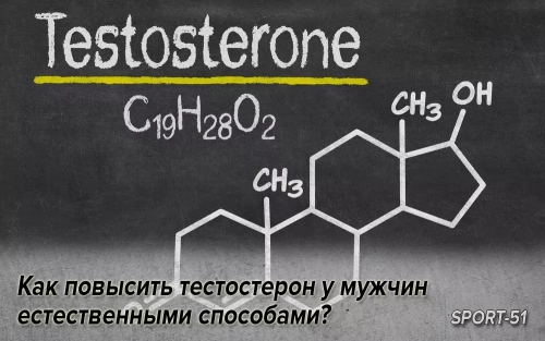 Как повысить тестостерон у мужчин естественными способами?
