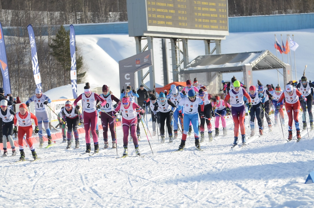 Праздник севера 2024 мурманск лыжные гонки
