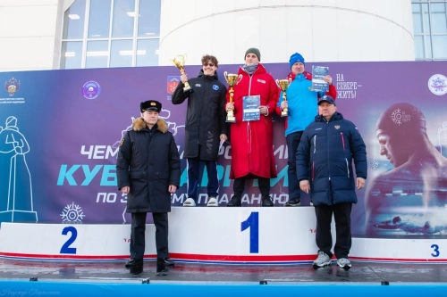 Немного тёплого душа к Чемпионату зимнего плавания