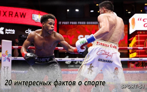 20 интересных фактов о спорте